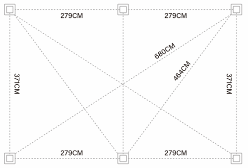 Bioklimatická pergola 6x4 m INTRO DUO