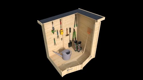 Zahradní domek MORI