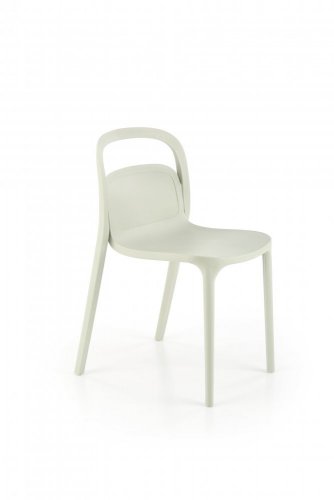 Stohovateľná jedálenská stolička K490 - BAREVNÁ VARIANTA: Biela