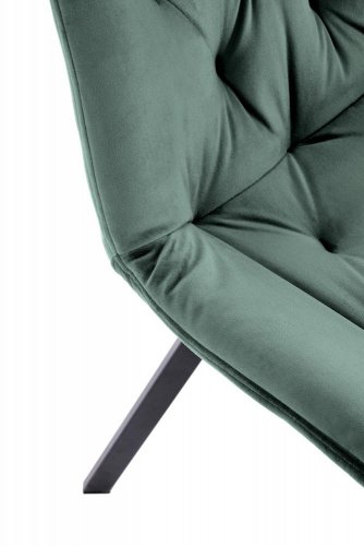 Otočná jedálenská stolička K519 - BAREVNÁ VARIANTA: Zelená