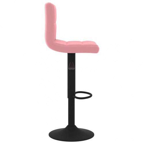 Barová židle samet / kov Dekorhome - BAREVNÁ VARIANTA: Hnědá