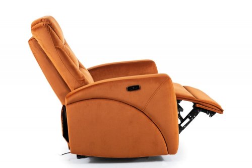 Elektrické polohovacie kreslo KRONOS VELVET