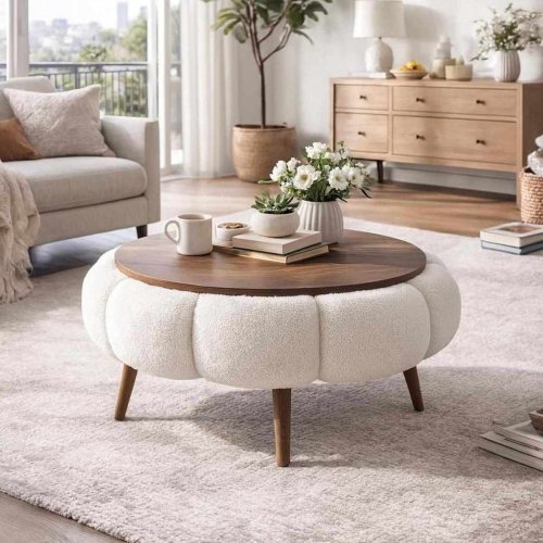 Konferenční stolek PAPATYA 60 WALNUT