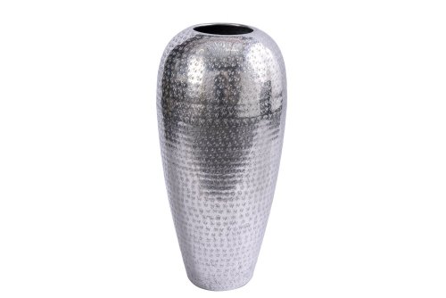 Podlahová váza SINIS Dekorhome - BAREVNÁ VARIANTA: Stříbrná