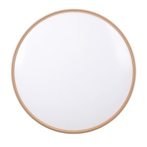 Stropní lampa Montana, bílá+zlatá, 24W, LED, 40cm, bílé stínidlo