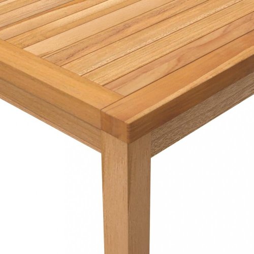 Záhradný jedálenský stôl teak Dekorhome - ROZMER: 200x100x77 cm