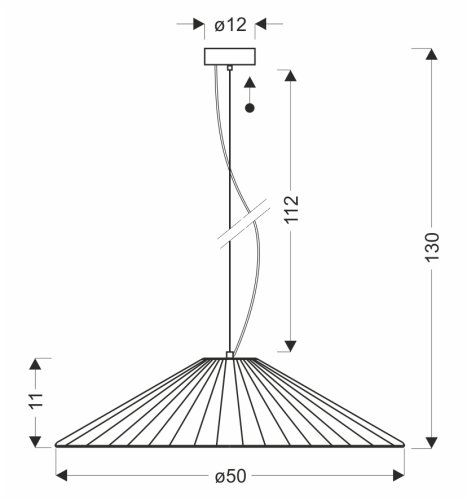 Lampa wisząca Sonte 50 czarna z białym szklanym kloszem nad stół