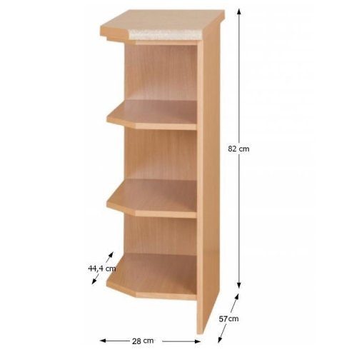 Spodná skrinka policová LORA MDF NEW KLASIK S30N - PREVEDENIE: L´avé