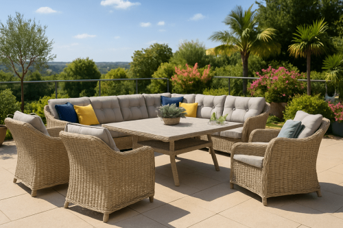 Zahradní sedací souprava 9 ks