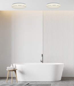 Stropné svietidlo Jasper 12W LED 26Cm Biele 4000K IP44