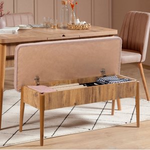 Lavica Vina Bench Atlantic Pine, Stone