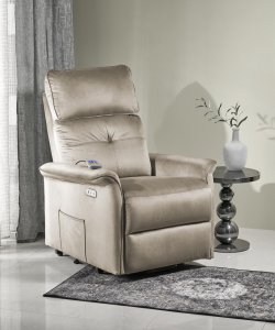 Elektrické polohovací křeslo s USB SEMIR 2