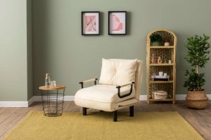 Rozkladacie kreslo Sento Single - Cream