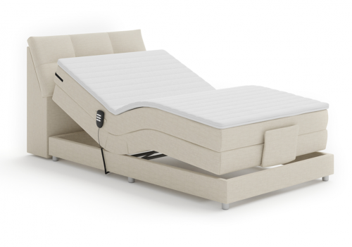 Elektrická polohovacia boxspringová posteľ AVA - ROZMER LÔŽKA: 160 x 200 cm