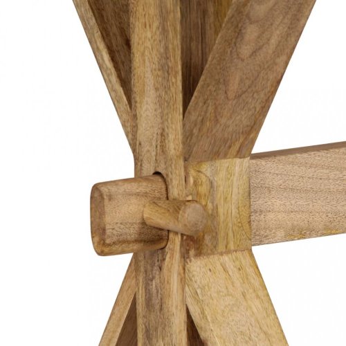 Lavice mangovníkové dřevo Dekorhome - ŠÍŘKA: 120 cm