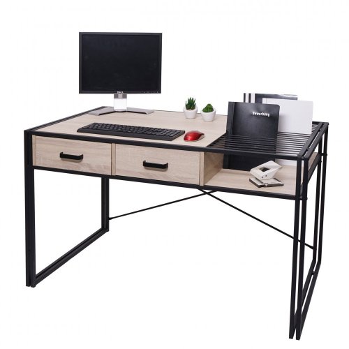 Písací stôl s úložným priestorom HWC-H91