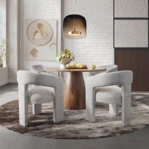 Súprava – Avola AV2271-50 Stôl 127 cm + 4 stoličky Leith LET71G