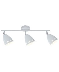 Nástenná lampa 3xE14 70cm biela matná COTY