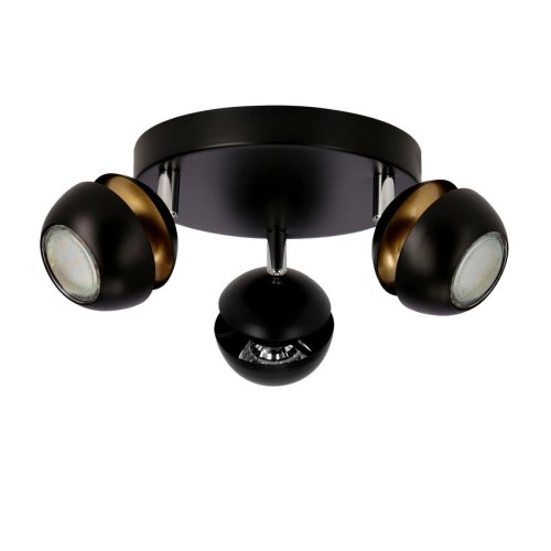 Stropní lampa Boni 3x3W gu10 LED černá