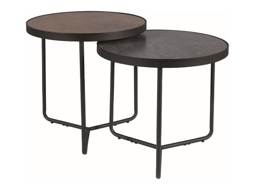 Konferenční stolek 2 ks PENELOPE - BAREVNÁ VARIANTA: Bronzová