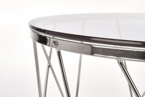 Konferenční stolek SELENA - BAREVNÁ VARIANTA: Stříbrná