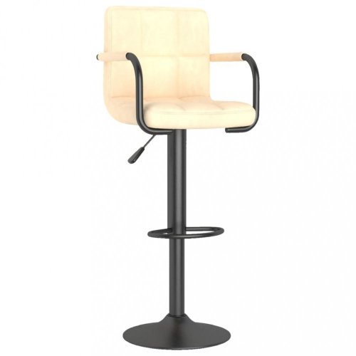 Barová židle samet / kov Dekorhome - BAREVNÁ VARIANTA: Růžová