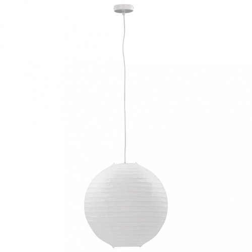 Závěsná lampa bílá Dekorhome - ROZMĚR: 30 cm