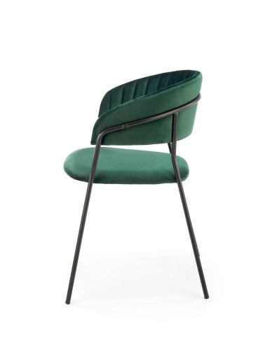 Jedálenská stolička K426 - BAREVNÁ VARIANTA: Tmavo zelená