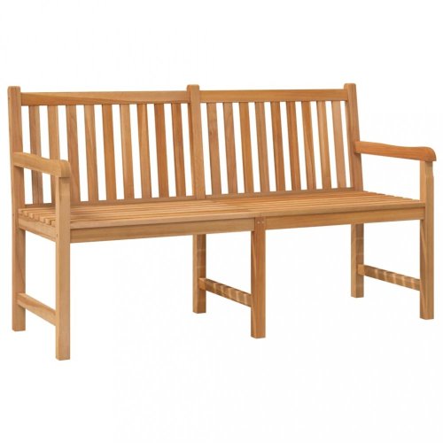 Zahradní lavice masivní teak Dekorhome