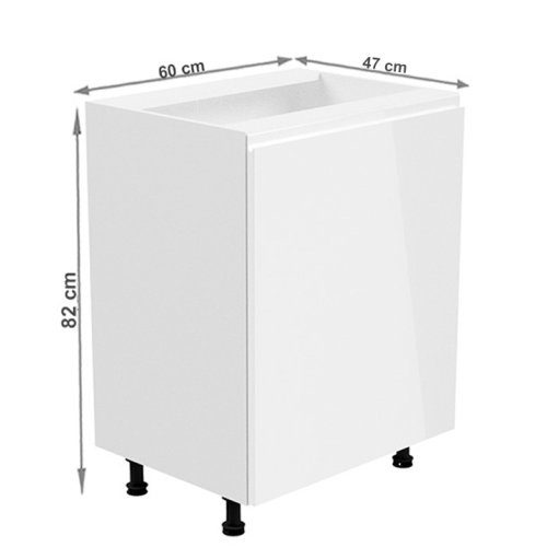Spodní skříňka AURORA D601F - pravá