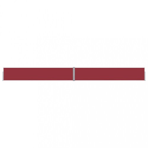 Zatahovací boční markýza 140x1200 cm Dekorhome - BAREVNÁ VARIANTA: Červená