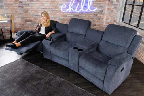 Trojité polohovacie TV kreslo KYKLOP Dekorhome