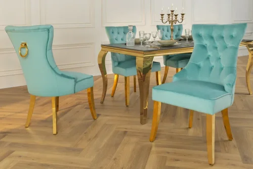 Chesterfield jedálenská stolička 2 ks FRIXON Dekorhome