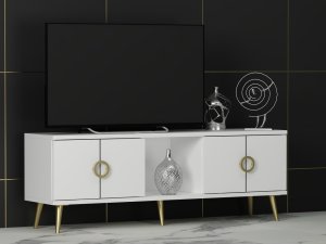 TV stolek Cey - White