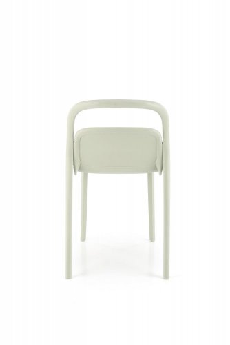 Stohovateľná jedálenská stolička K490 - BAREVNÁ VARIANTA: Svetlozelená