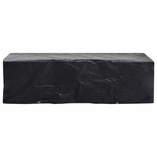 Ochranná plachta na ležadlo (218 x 77 x 55 cm) čierna