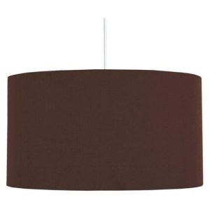 Stropní lampa Onda E27 hnědá