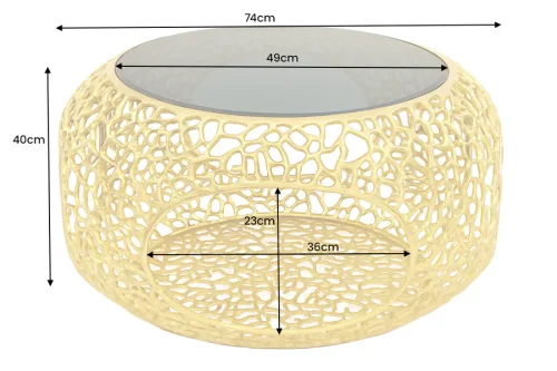 Konferenčný stolík GARMATA Dekorhome