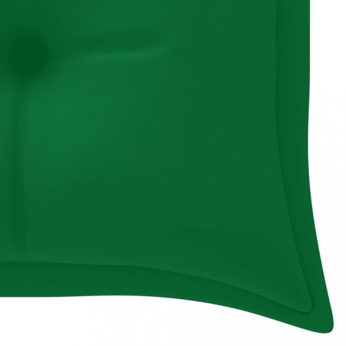 Voděodolná poduška na zahradní lavici 100 cm Dekorhome - BAREVNÁ VARIANTA: Zelená