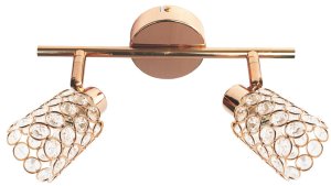 Nástenná lampa 2xG9 mosadz YORK