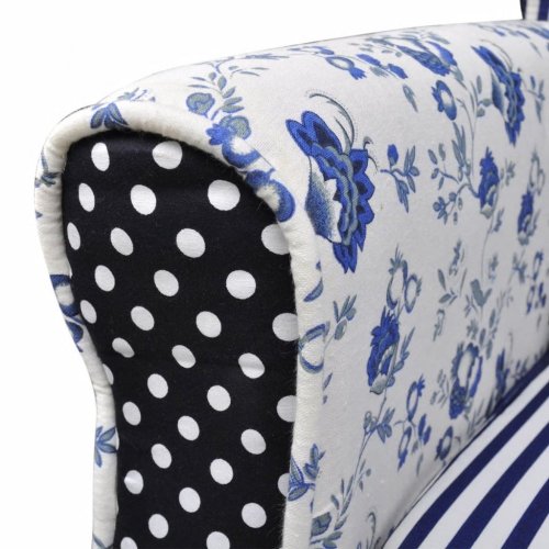 Kreslo patchwork Dekorhome