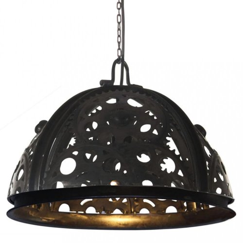 Závěsná lampa černá Dekorhome - ROZMĚR: 45 cm