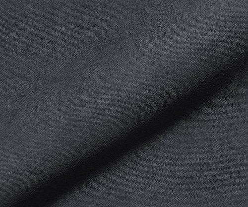 Pohovka ve tvaru "U" Elio 300x185 cm mikrovlákno Grafit s taburetem