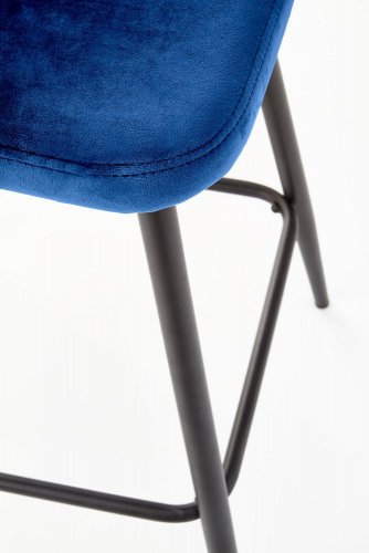 Barová stolička H-96 - BAREVNÁ VARIANTA: Modrá