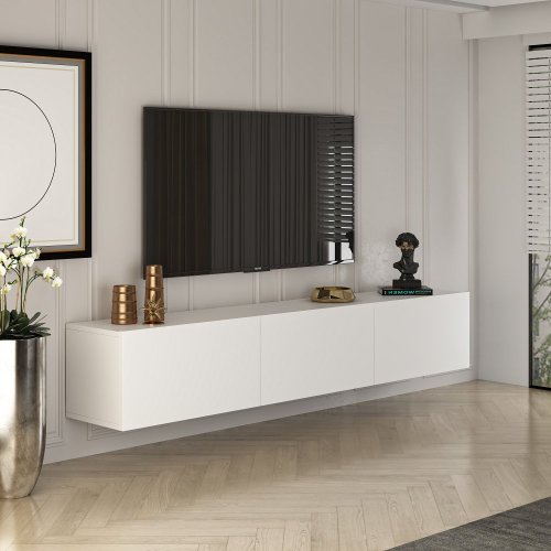 TV stolek West - White