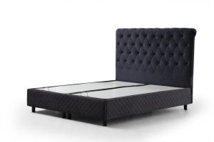 Rám manželskej postele s čelom Sonata 160 x 200 - Anthracite