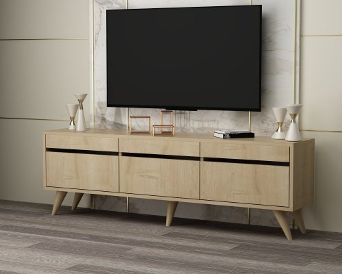 TV stolek River - Sapphire Oak