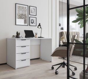 Barold Biely písací stôl 120