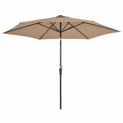 Slunečník s LED Ø 300 cm