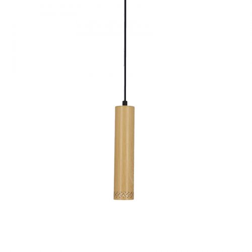 Závěsná lampa TUBO 1xGU10 25 cm - BAREVNÁ VARIANTA: Černá